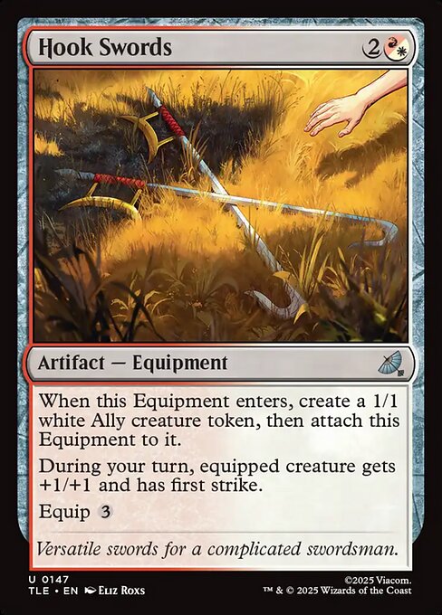 Hook Swords - Avatar: The Last Airbender: Eternal-Legal