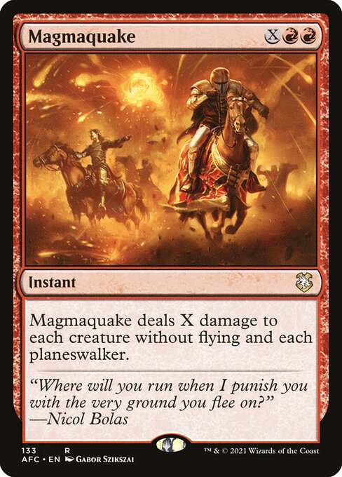 Magmaquake - Commander: Adventures in the Forgotten Realms
