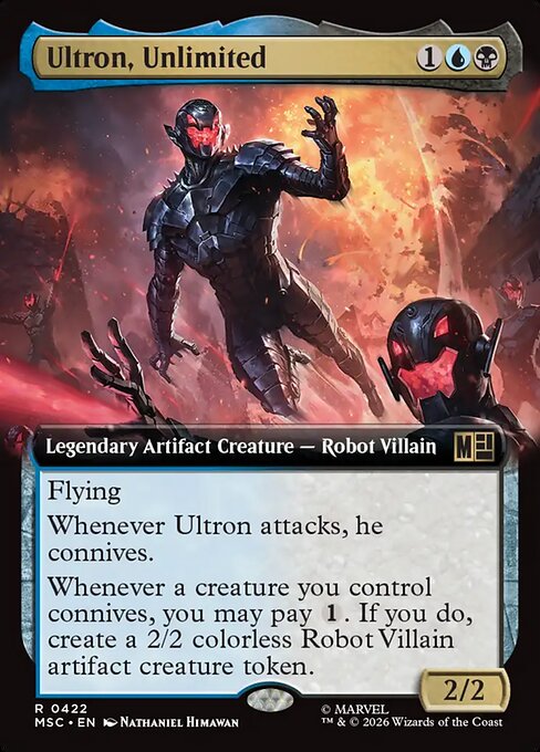 Ultron, Unlimited (Extended Art) - Commander: Marvel Super Heroes
