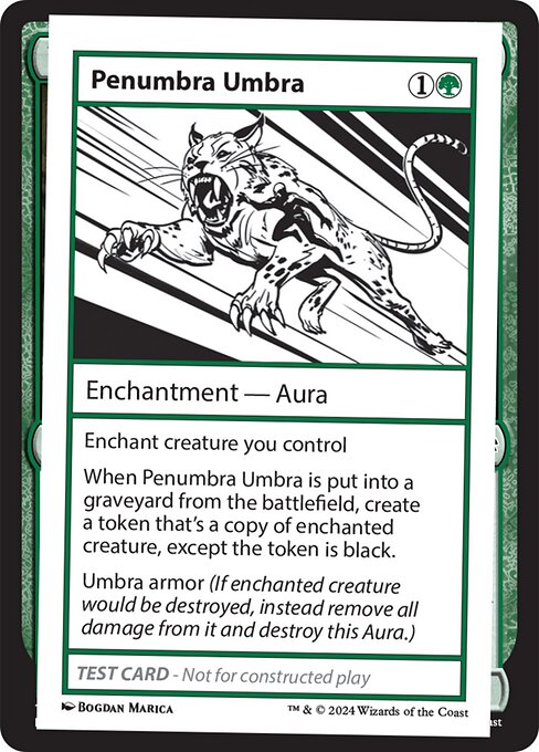 Penumbra Umbra - Mystery Booster 2 Playtest Cards