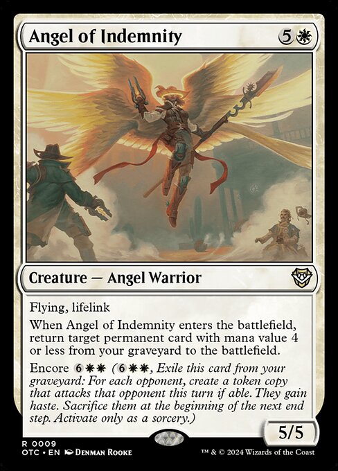 Angel of Indemnity - Commander: Outlaws of Thunder Junction