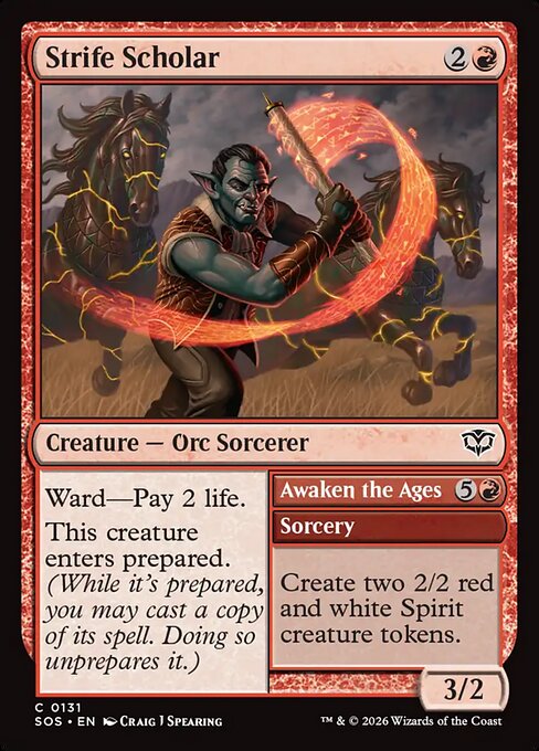 Strife Scholar - Secrets of Strixhaven
