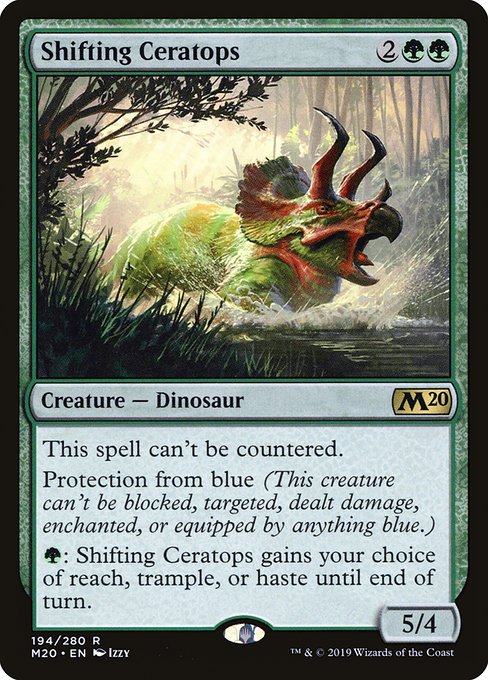 Shifting Ceratops - Core Set 2020