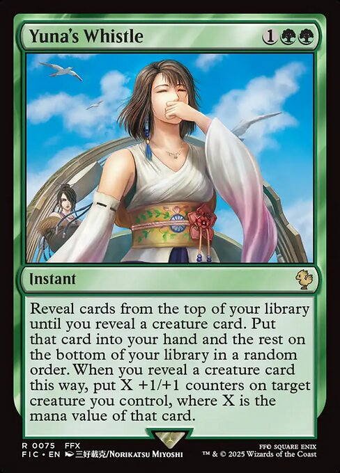 Yuna's Whistle - Commander: FINAL FANTASY