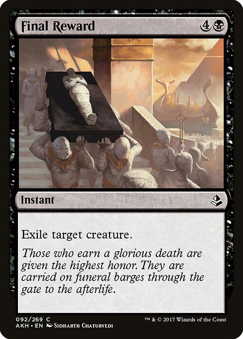 Final Reward - The List
