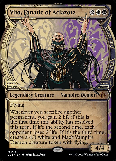 Vito, Fanatic of Aclazotz (Showcase) - The Lost Caverns of Ixalan