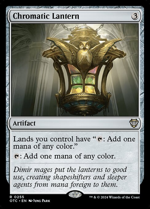 Chromatic Lantern - Commander: Outlaws of Thunder Junction
