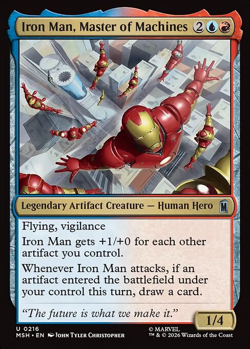 Iron Man, Master of Machines (Foil) - Marvel Super Heroes