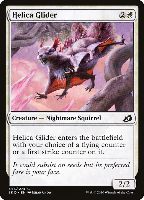 Helica Glider (Foil) - Ikoria: Lair of Behemoths