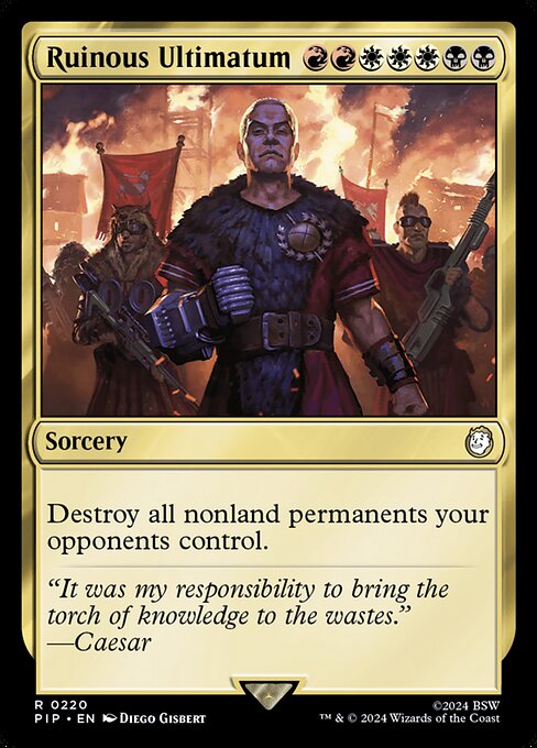 Ruinous Ultimatum - Universes Beyond: Fallout
