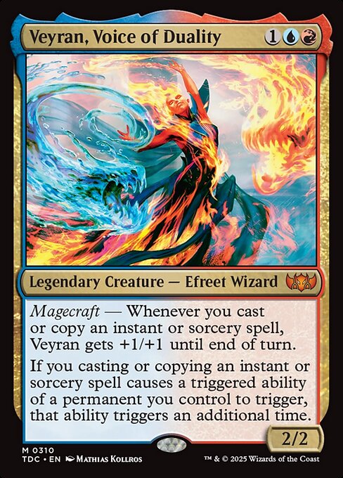 Veyran, Voice of Duality - Commander: Tarkir: Dragonstorm