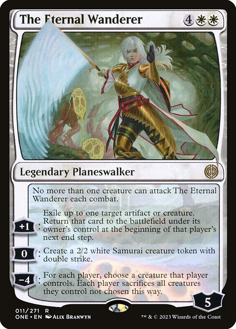 The Eternal Wanderer (Foil) - Phyrexia: All Will Be One