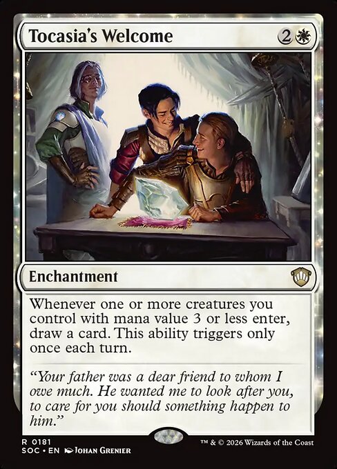 Tocasia's Welcome - Commander: Secrets of Strixhaven