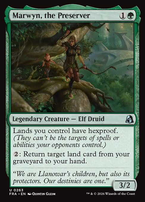 Marwyn, the Preserver (Foil) - Reality Fracture