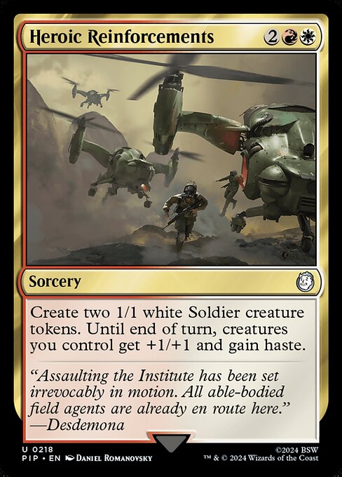 Heroic Reinforcements - Universes Beyond: Fallout