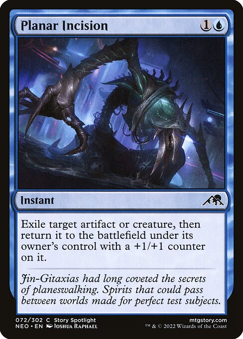Planar Incision (Foil) - Kamigawa: Neon Dynasty