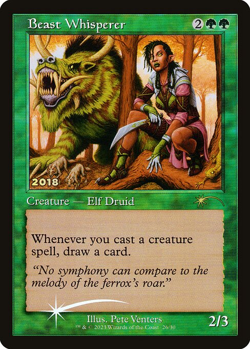 Beast Whisperer (Foil) - 30th Anniversary Promos