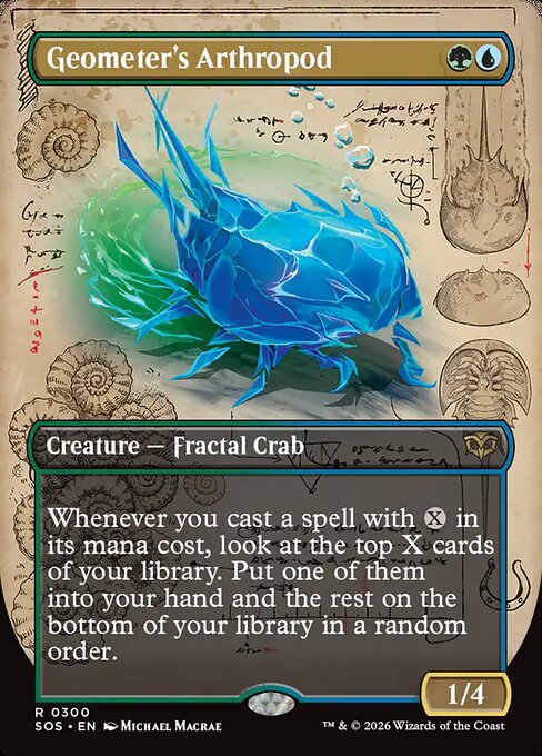 Geometer's Arthropod (Borderless) - Secrets of Strixhaven