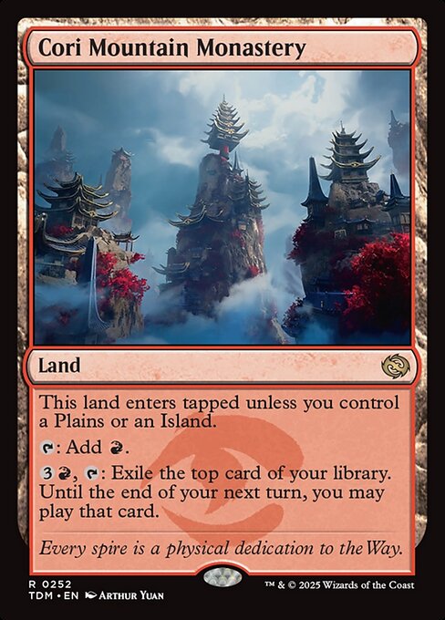 Cori Mountain Monastery - Tarkir: Dragonstorm