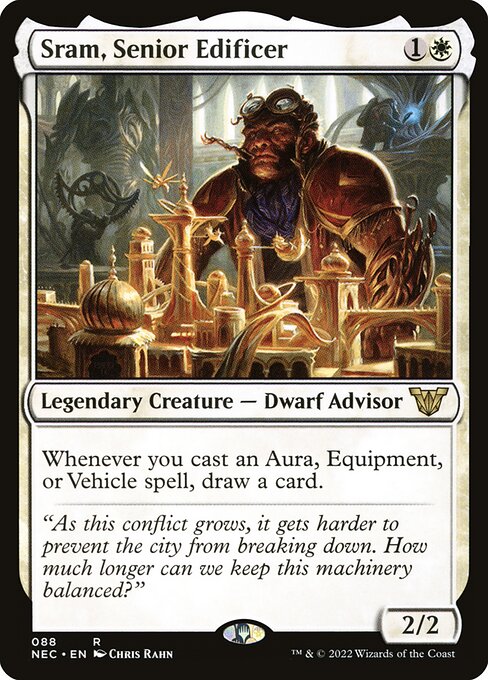 Sram, Senior Edificer - Commander: Kamigawa: Neon Dynasty