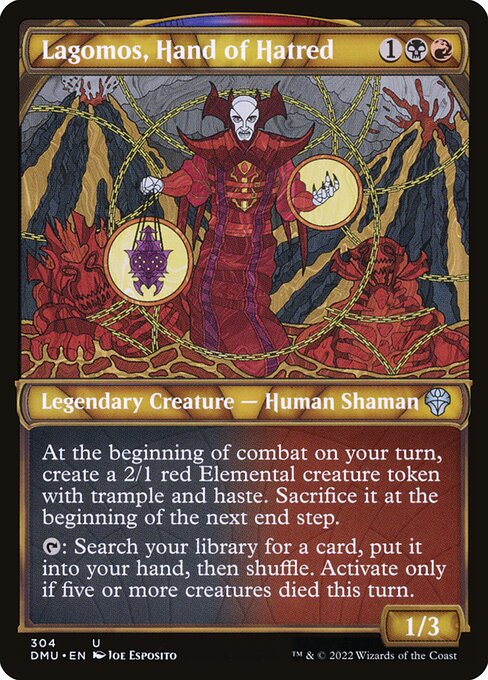 Lagomos, Hand of Hatred (Showcase) (Foil) - Dominaria United