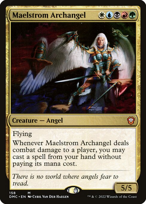 Maelstrom Archangel - Commander: Dominaria United