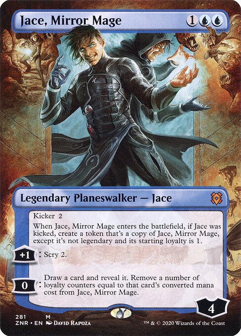 Jace, Mirror Mage (Borderless) - Zendikar Rising