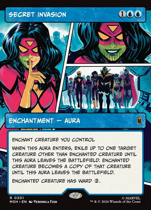 Secret Invasion (Borderless) (Foil) - Marvel Super Heroes