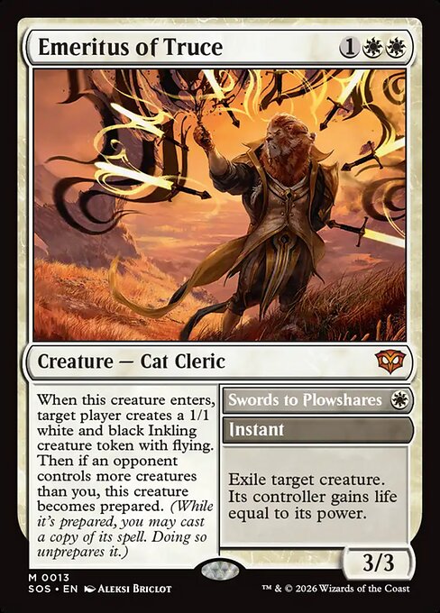 Emeritus of Truce (Foil) - Secrets of Strixhaven