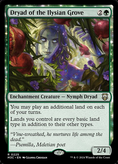 Dryad of the Ilysian Grove - Commander: Modern Horizons 3