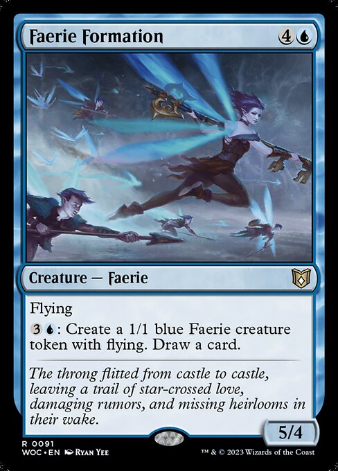 Faerie Formation - Commander: Wilds of Eldraine