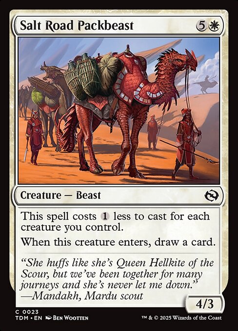 Salt Road Packbeast - Tarkir: Dragonstorm