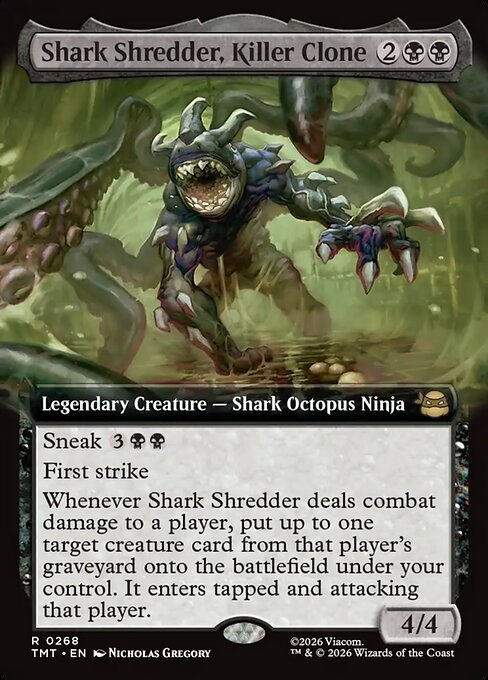 Shark Shredder, Killer Clone (Extended Art) - Teenage Mutant Ninja Turtles