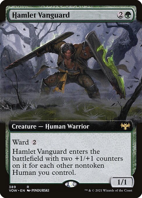 Hamlet Vanguard (Extended Art) - Innistrad: Crimson Vow