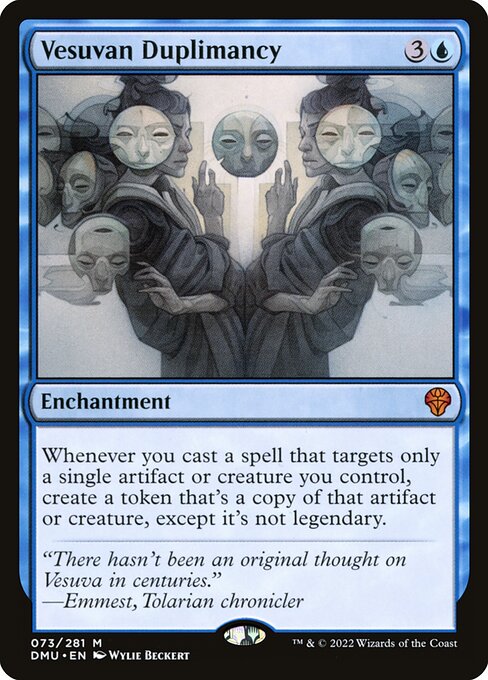 Vesuvan Duplimancy (Extended Art) - Dominaria United