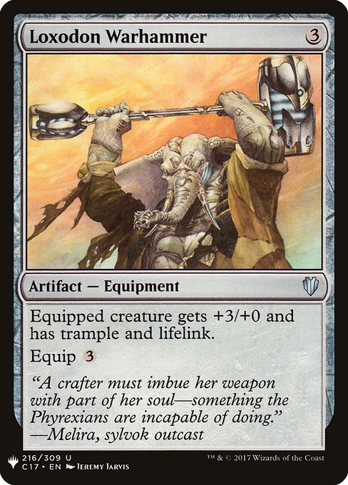Loxodon Warhammer - The List Reprints