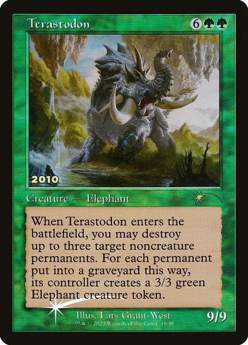 Terastodon (Foil) - 30th Anniversary Promos