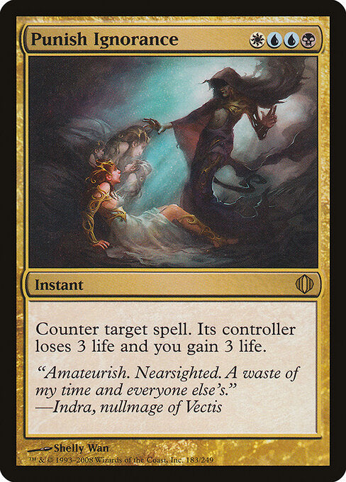 Punish Ignorance - Shards of Alara