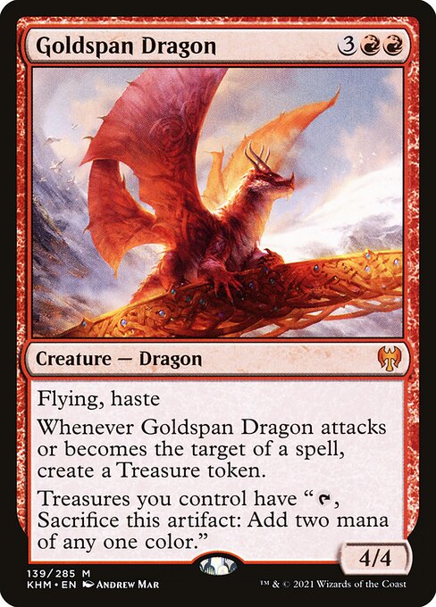 Goldspan Dragon - Commander: Modern Horizons 3