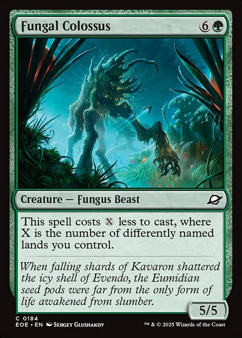Fungal Colossus (Foil) - Edge of Eternities
