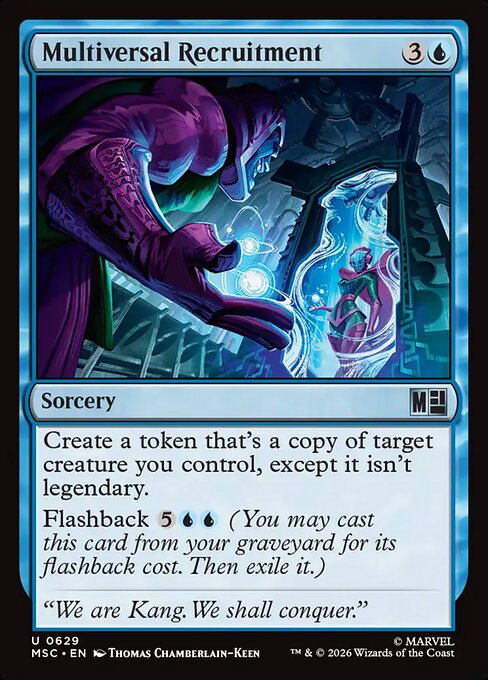 Multiversal Recruitment - Commander: Marvel Super Heroes