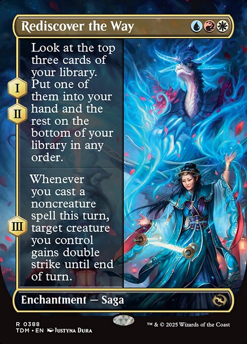 Rediscover the Way (Borderless) - Tarkir: Dragonstorm