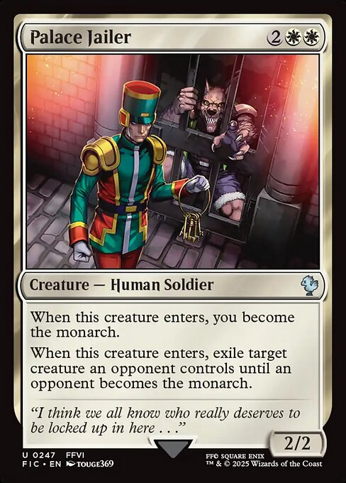 Palace Jailer - Commander: FINAL FANTASY
