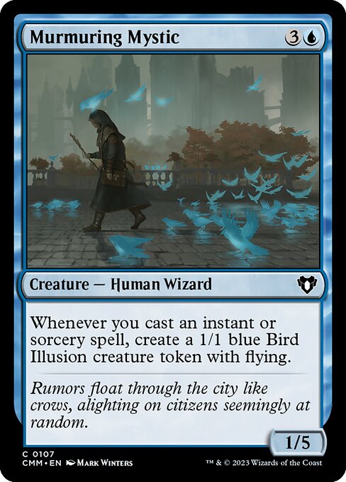 Murmuring Mystic (Foil) - Commander Masters