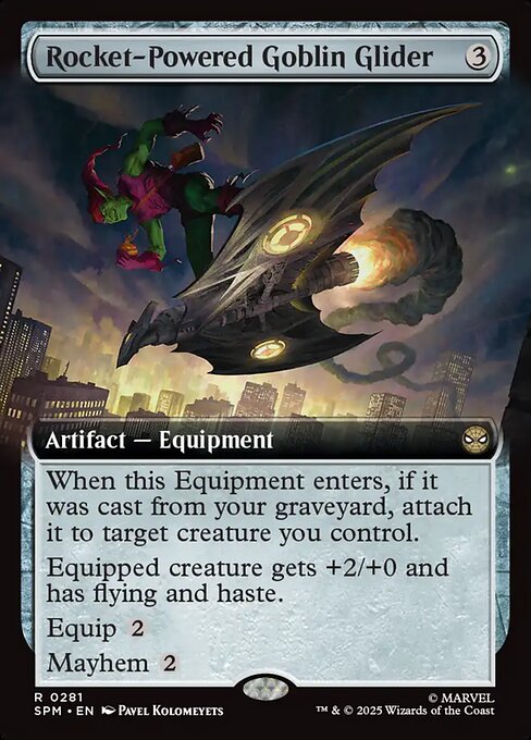Rocket-Powered Goblin Glider (Extended Art) - Marvel's Spider-Man