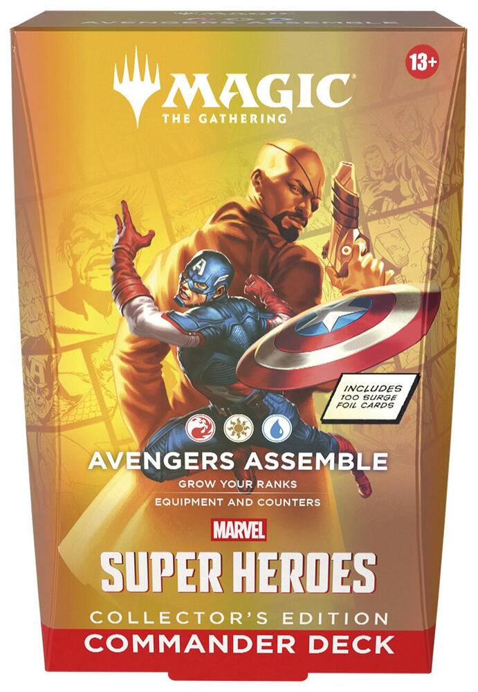 Marvel Super Heroes Commander Deck (Collector's Edition) Avengers Assemble - Commander: Marvel Super Heroes (MSC)