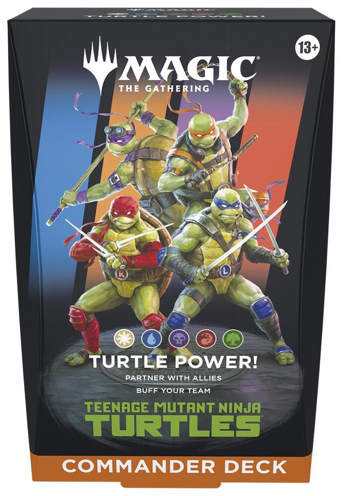 Teenage Mutant Ninja Turtles Commander Deck - Turtle Power! - Commander: Teenage Mutant Ninja Turtles (TMC) - North Valley Games