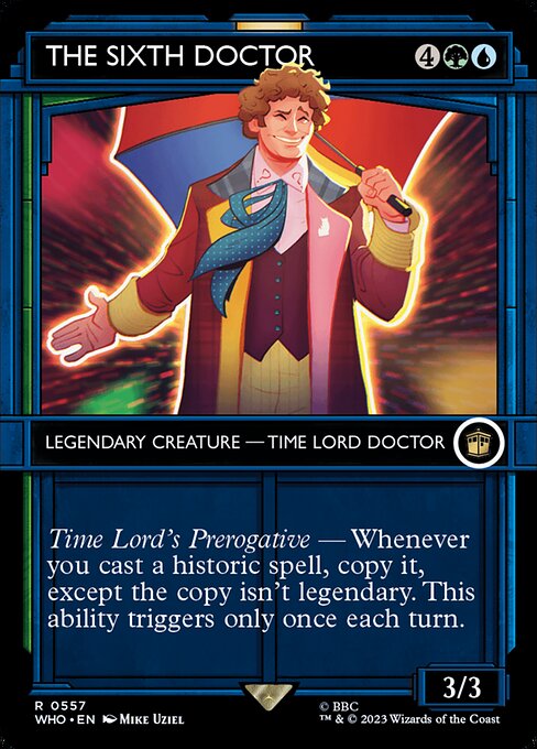The Sixth Doctor (Showcase) - Universes Beyond: Doctor Who