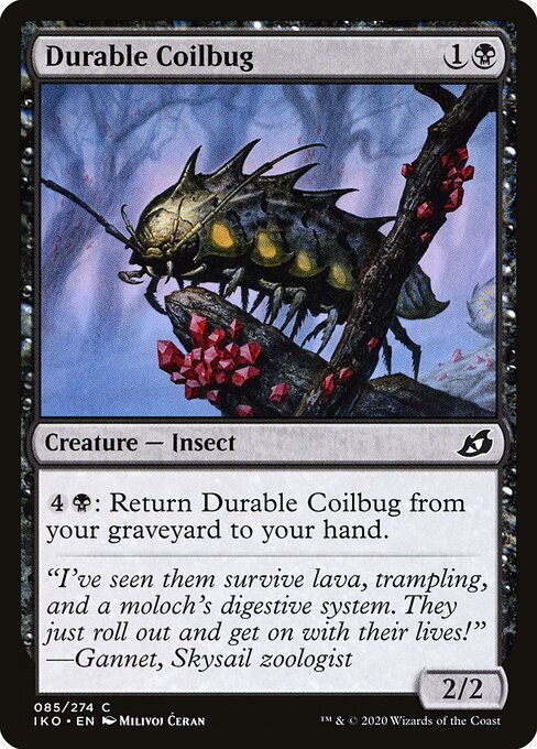 Durable Coilbug (Foil) - Ikoria: Lair of Behemoths