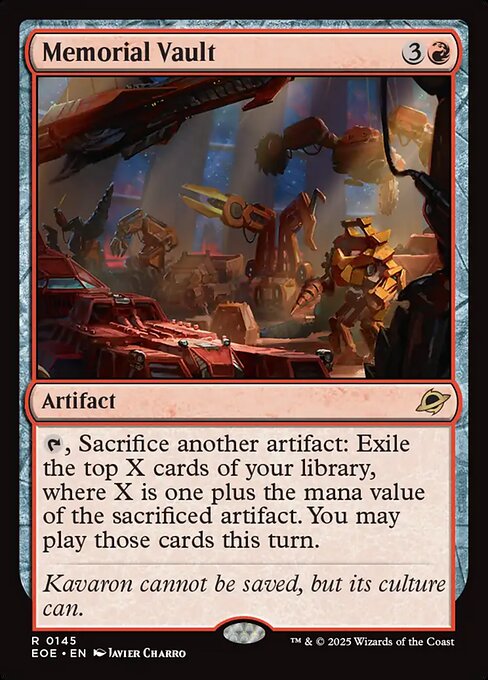 Memorial Vault - Edge of Eternities